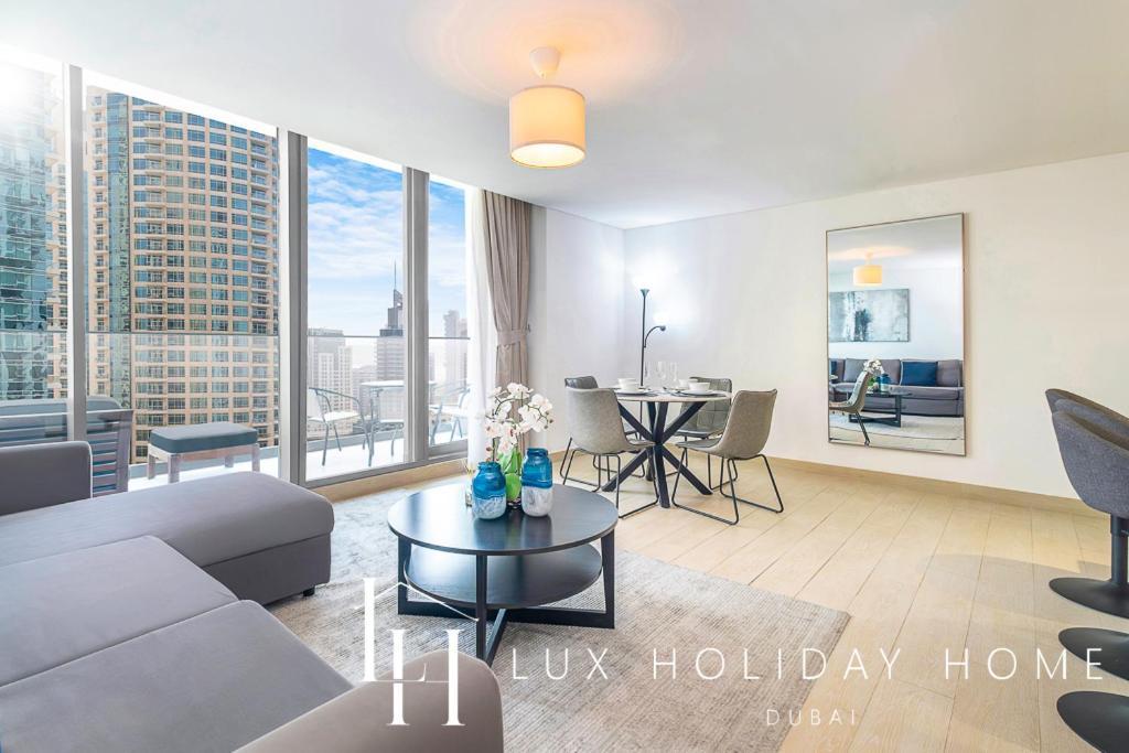 Lux Contemporary Suite With Full Marina View 6 Ντουμπάι Εξωτερικό φωτογραφία