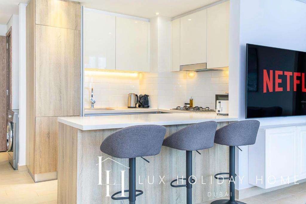 Lux Contemporary Suite With Full Marina View 6 Ντουμπάι Εξωτερικό φωτογραφία
