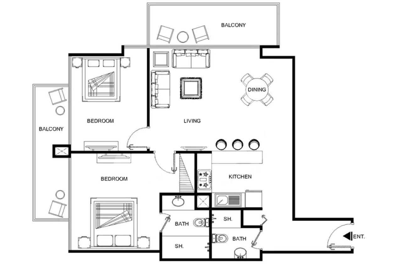 Lux Contemporary Suite With Full Marina View 6 Ντουμπάι Εξωτερικό φωτογραφία
